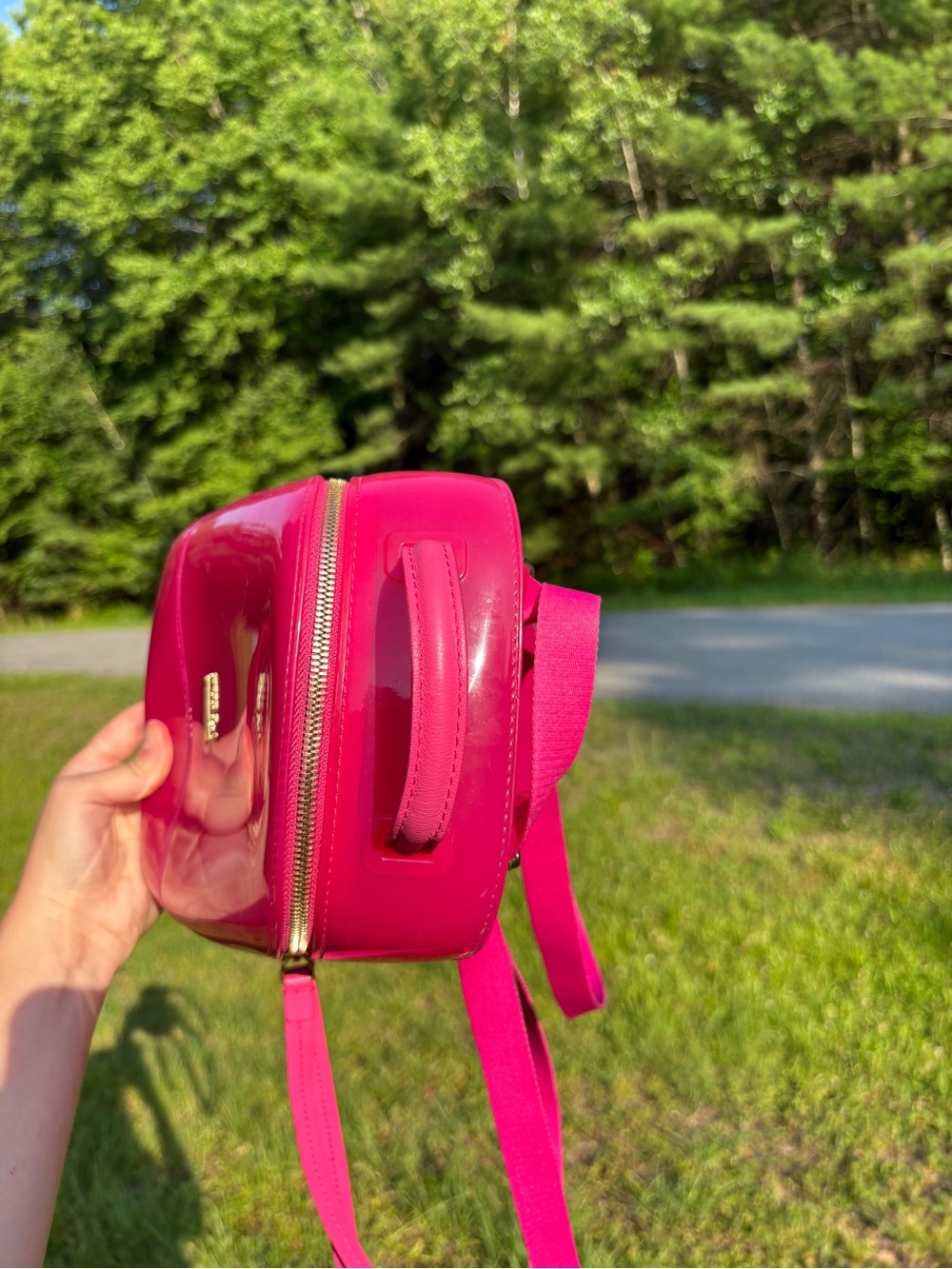 Furla Barbie Pink Candy Backpack - Picture 11 of 17